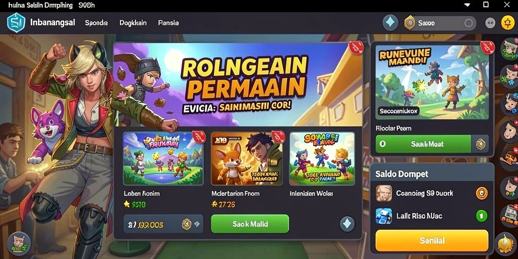Screenshot 3: Fitur leaderboard untuk melihat peringkat pemain.