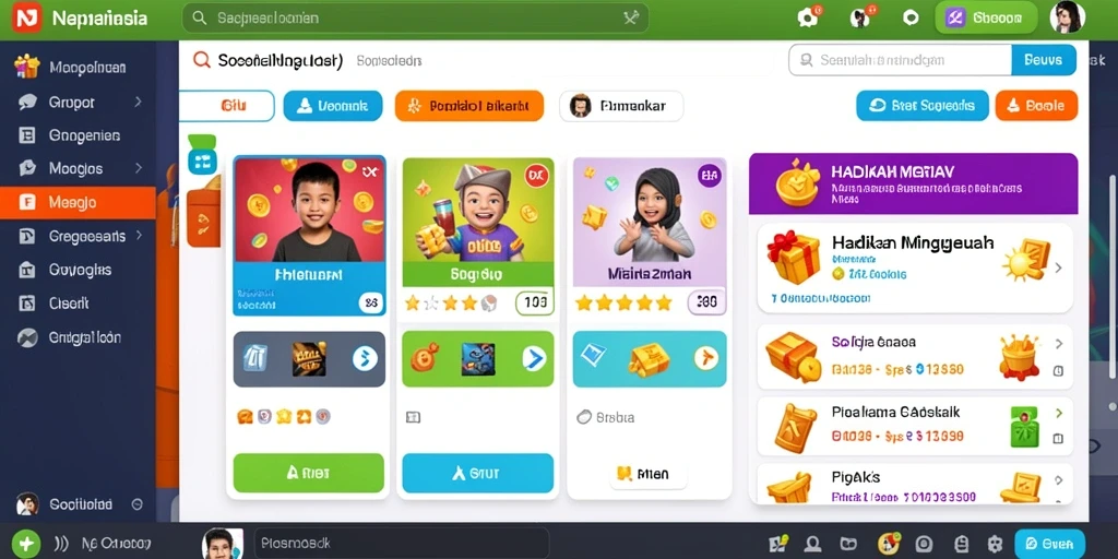 Bonus menarik setiap minggu.
