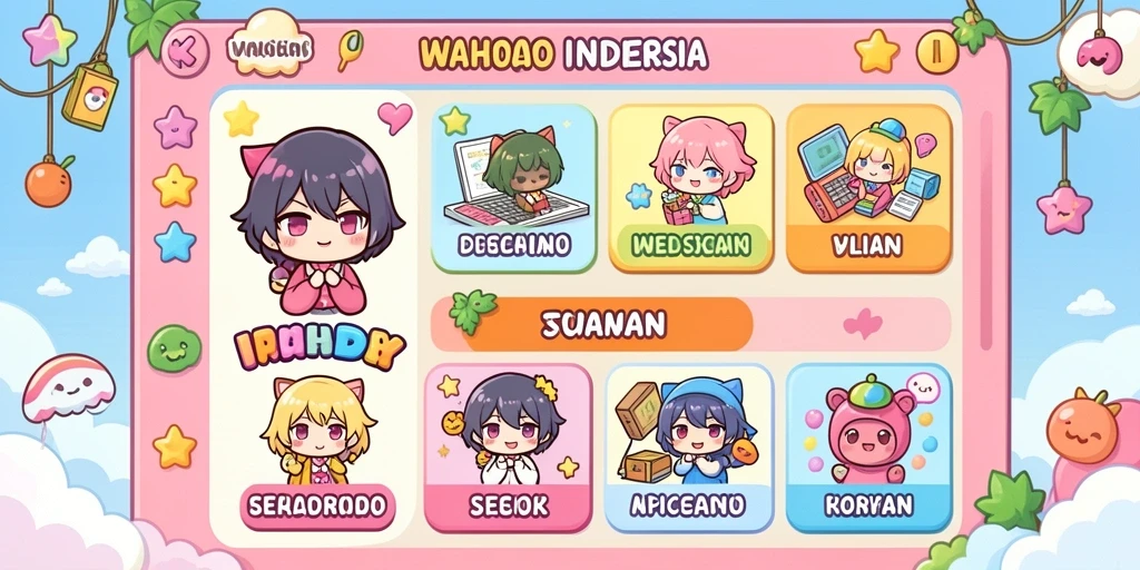 Bagian hadiah dengan berbagai opsi yang menggiurkan.