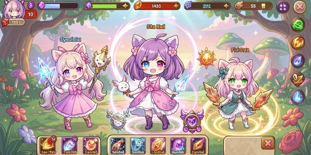 Screenshot permainan slot yang menampilkan grafis berkualitas tinggi.