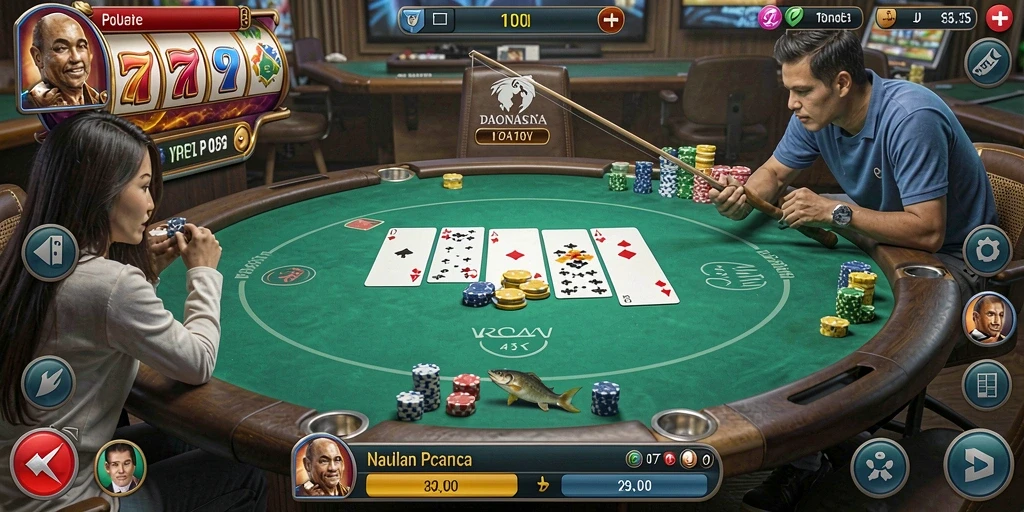 Fitur multiplayer untuk bermain bersama teman.