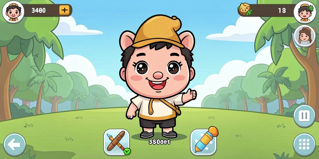 Level baru yang menantang dan penuh dengan rintangan.