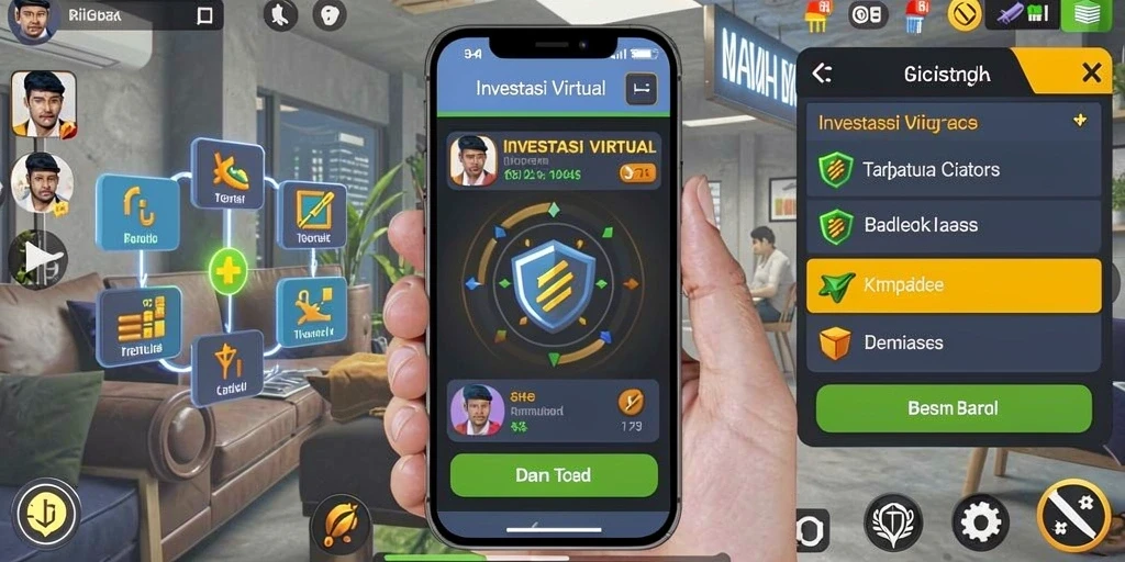 Antarmuka pengguna yang intuitif dan menarik.