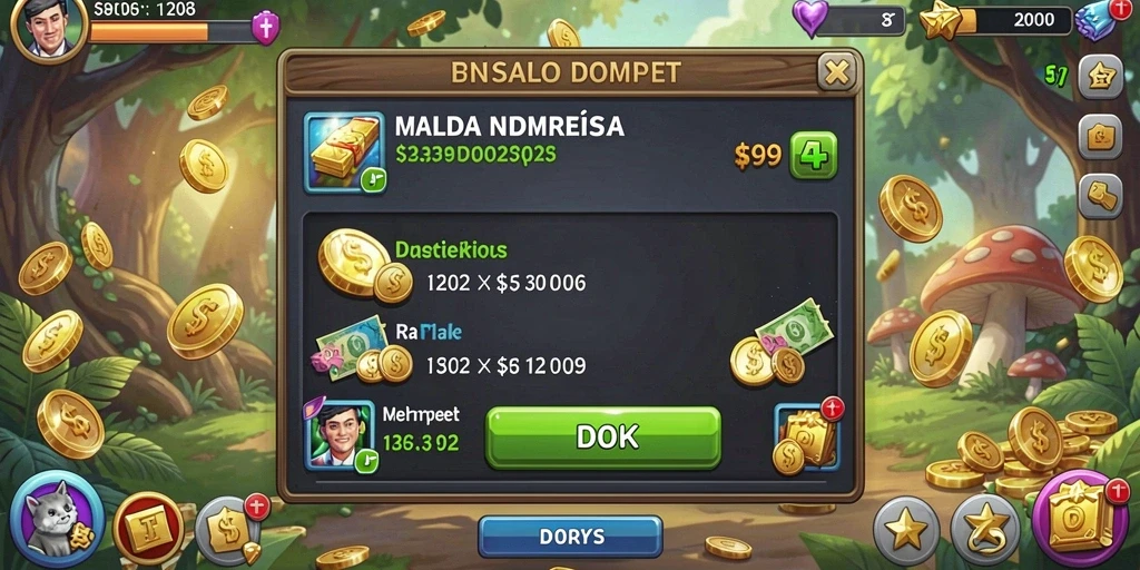 Sistem bonus yang memberikan peluang lebih untuk menang.