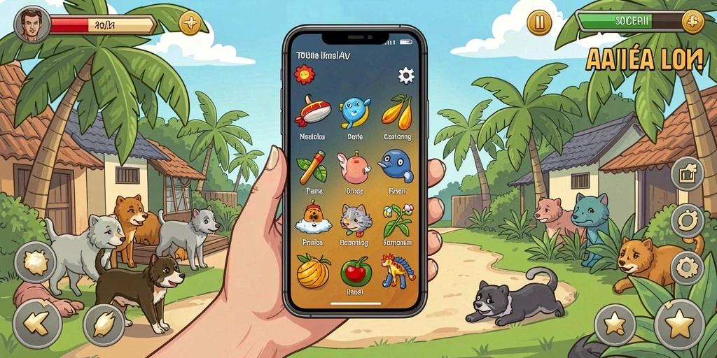 Fitur multiplayer untuk bermain bersama teman.