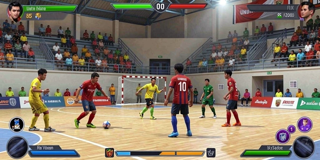 Tangkapan layar memperlihatkan mode multiplayer dengan teman.