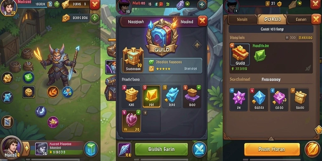 Visual yang memukau dengan detail tinggi.