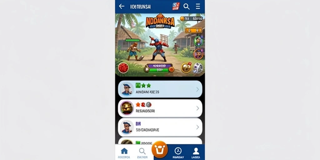 Layar permainan slot dengan tema menarik dan bonus besar.